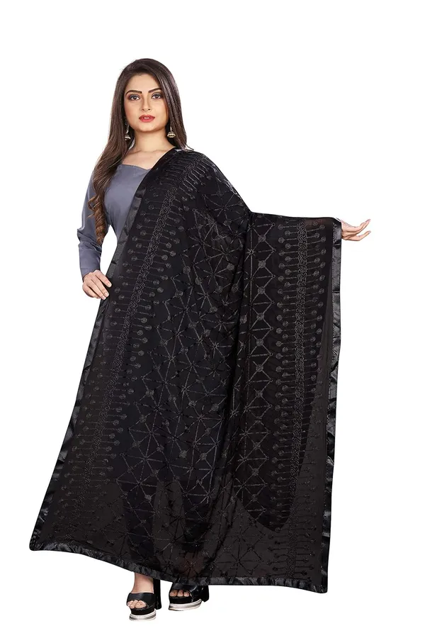 Miss_India_Women_Chiffon_Dupatta_With_Gold_Embroidery_Work