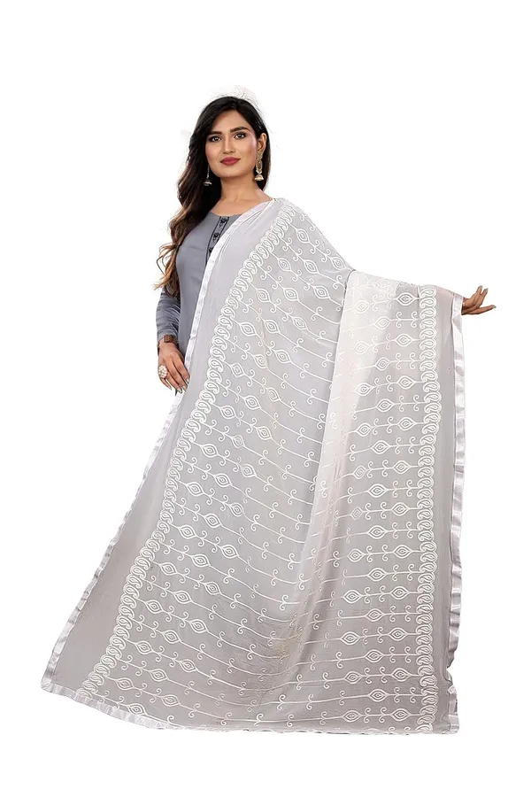 Women_Designer_Pure_Chiffon_Dupatta_With_Pure_Cotton_Thread_Embroidery_Work