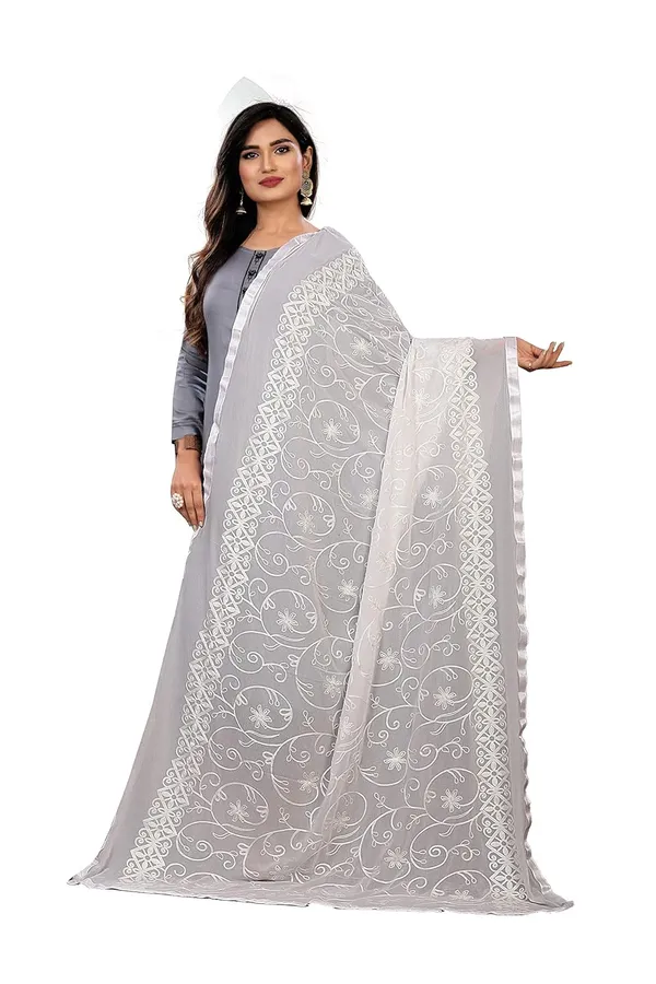 Women_Designer_Pure_Chiffon_Dupatta_With_Pure_Cotton_Thread_Embroidery_Work