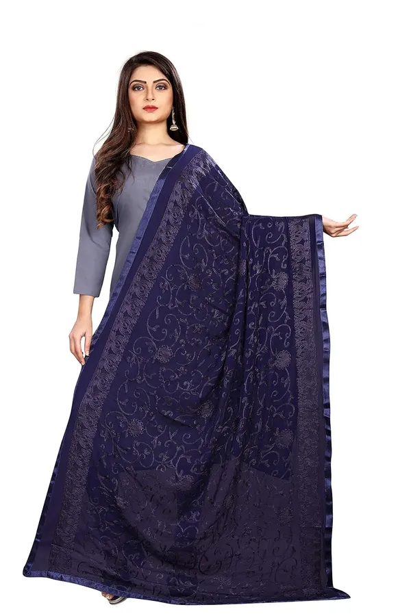 Miss_India_Women_Chiffon_Dupatta_With_Gold_Embroidery