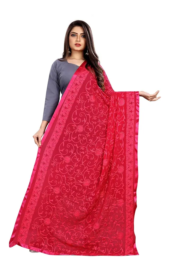 Miss_India_Women_Chiffon_Dupatta_With_Gold_Embroidery