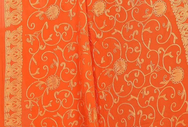 Miss_India_Women_Chiffon_Dupatta_With_Gold_Embroidery
