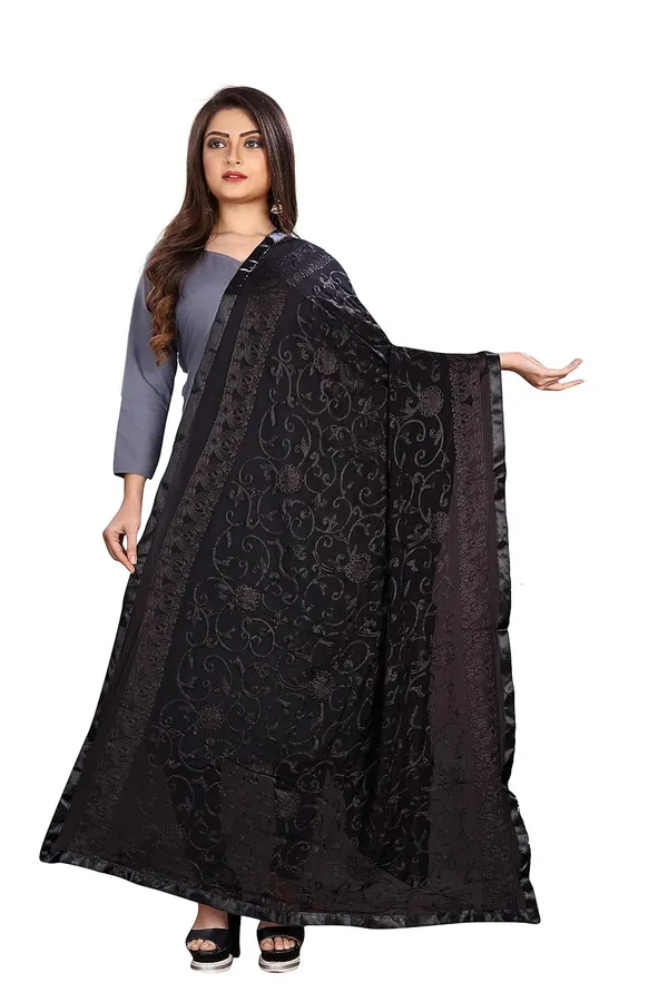 Miss_India_Women_Chiffon_Dupatta_With_Gold_Embroidery