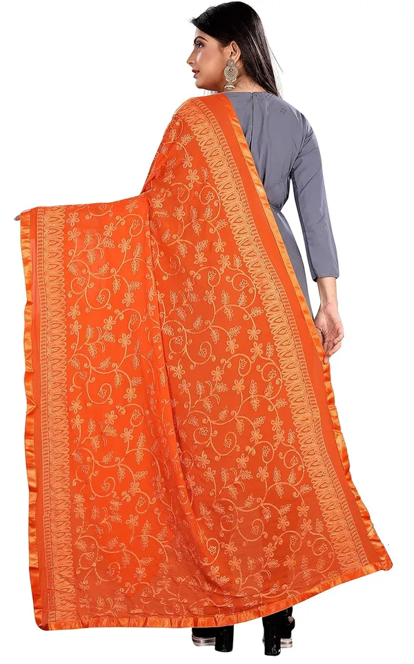 Miss_India_Women_Chiffon_Dupatta_With_Gold_Embroidery_Work