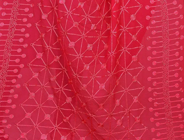 Miss_India_Women_Chiffon_Dupatta_With_Gold_Embroidery_Work