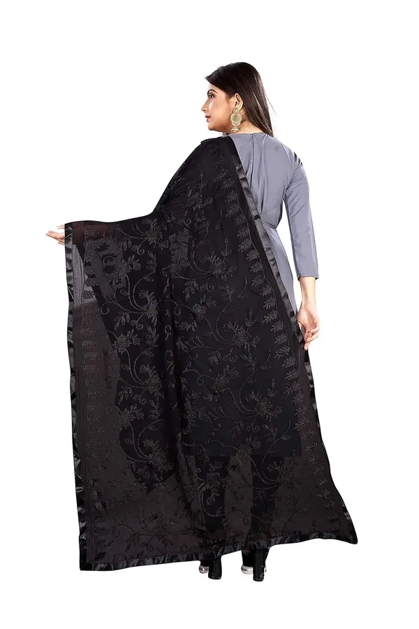 Miss_India_Women_Chiffon_Dupatta_With_Gold_Embroidery