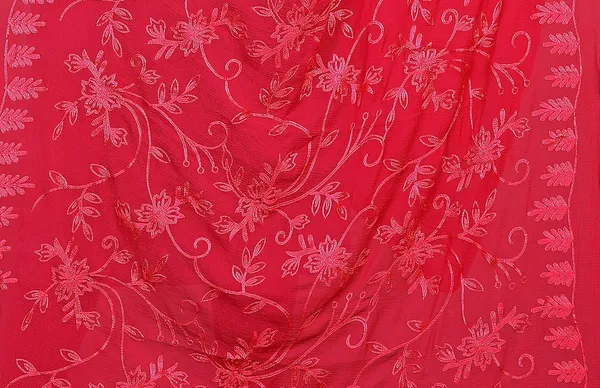 Miss_India_Women_Chiffon_Dupatta_With_Gold_Embroidery