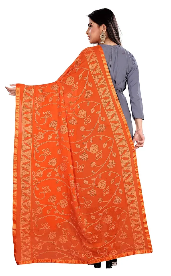 Miss_India_Women_Chiffon_Dupatta_With_Gold_Embroidery