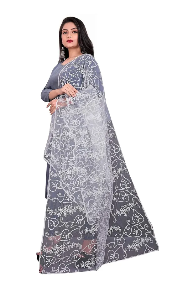 Women_Embroidered_Nylon_Net_Dupatta