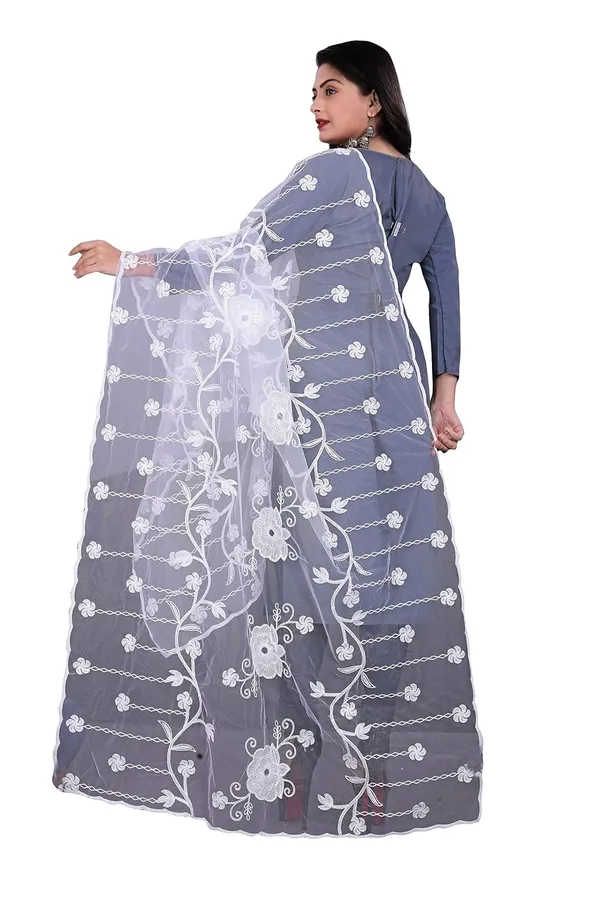 Women_Embroidered_Nylon_Net_Dupatta