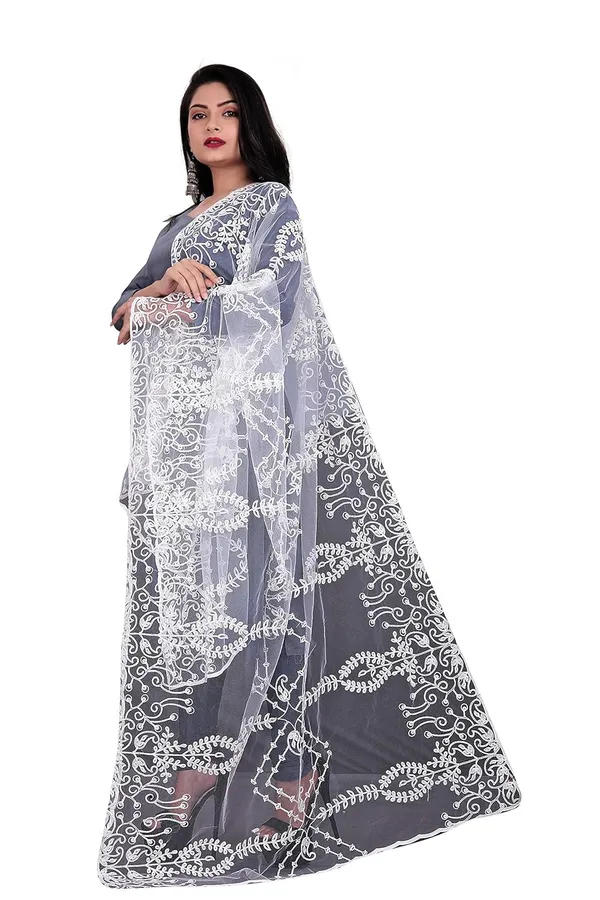 Women_Embroidered_Nylon_Net_Dupatta