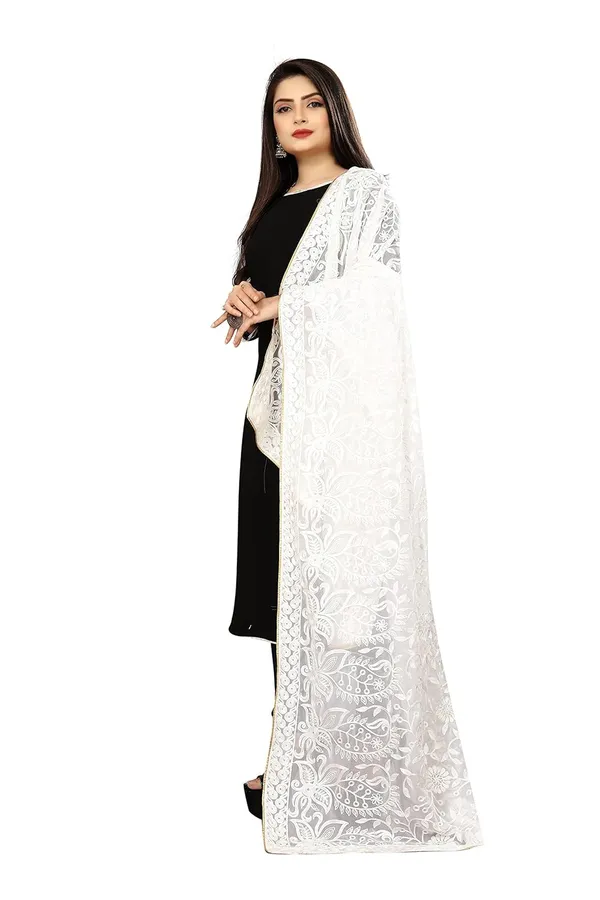 Designer_Women_Pure_Georgette_Kashmiri_Embroidered_Dupatta