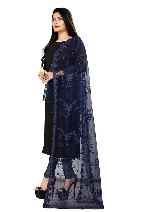 Women_Nylon_Net_Embroidered_Dupatta