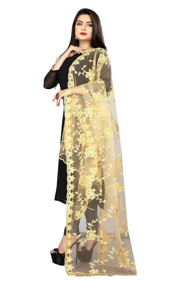 Women_Nylon_Net_Embroidered_Dupatta