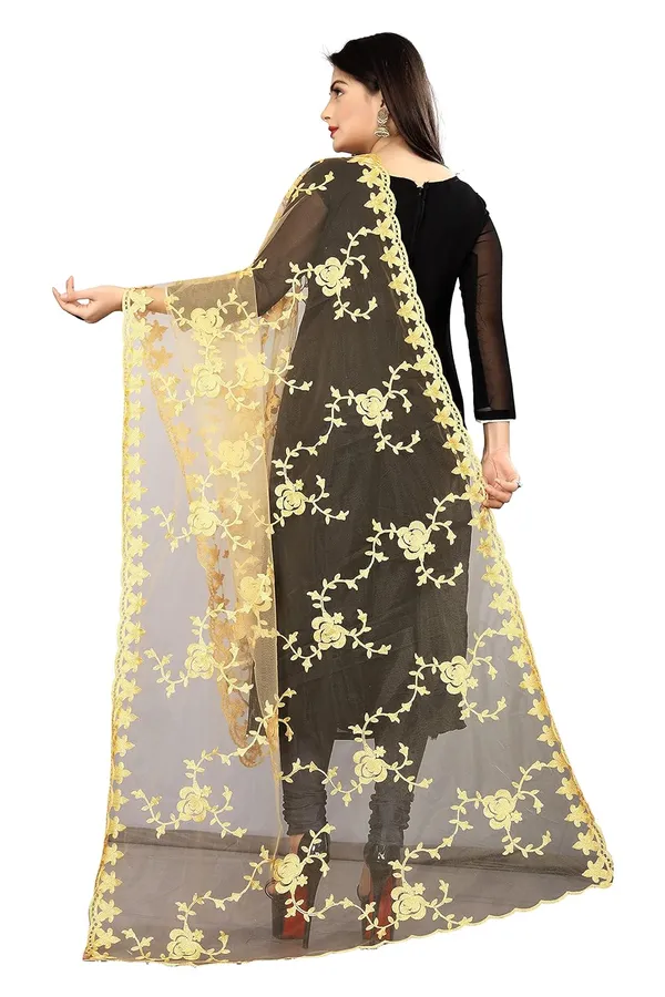 Women_Nylon_Net_Embroidered_Dupatta