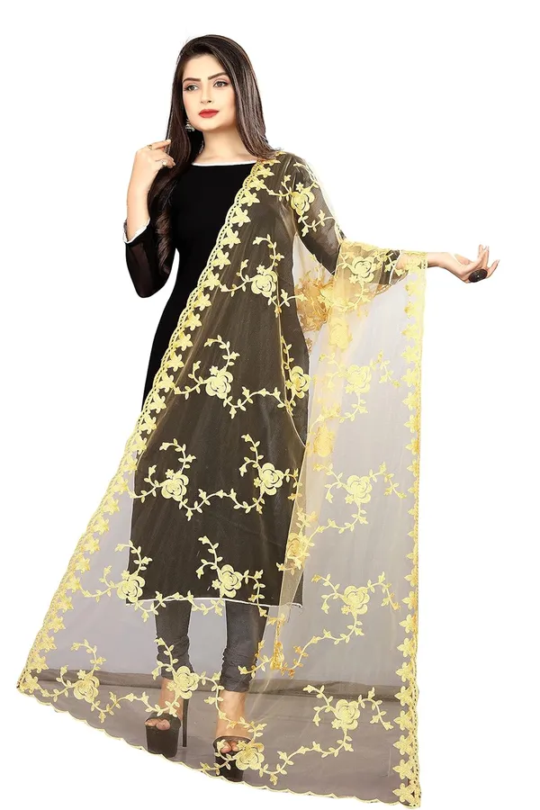 Women_Nylon_Net_Embroidered_Dupatta