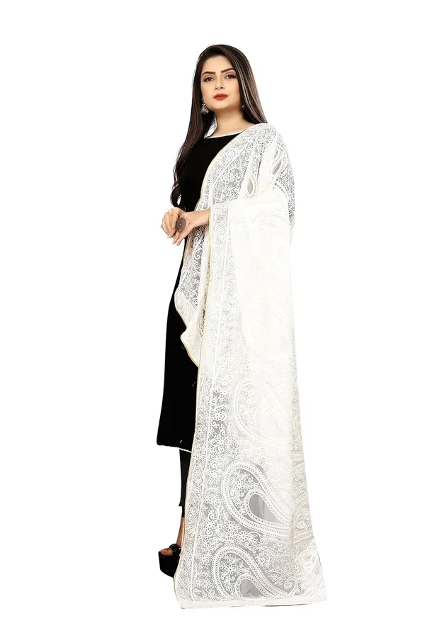Designer_Women_Pure_Georgette_Kashmiri_Embroidered_Dupatta
