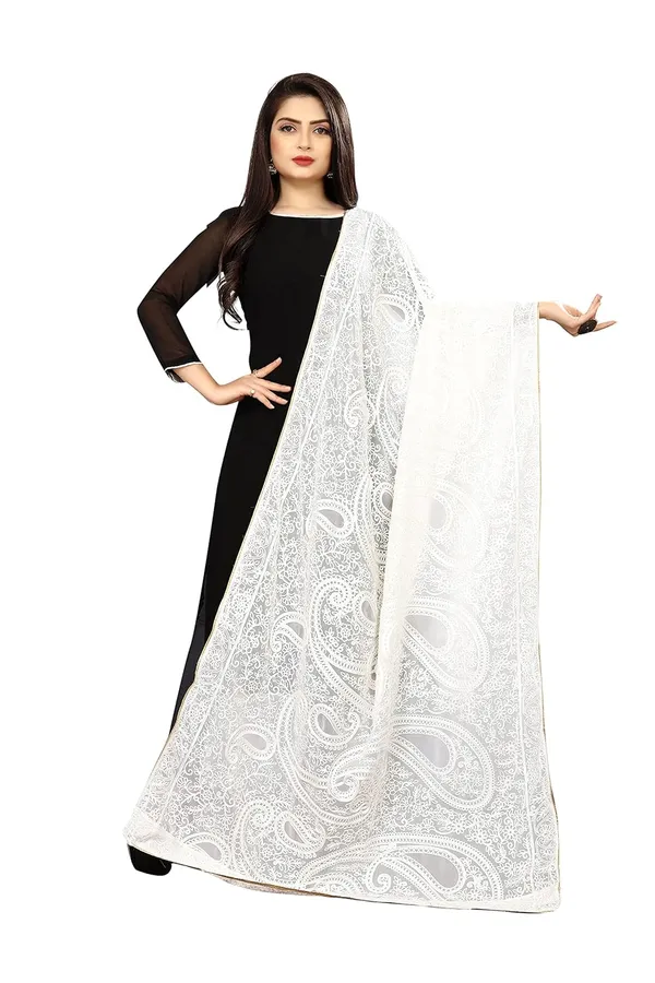 Designer_Women_Pure_Georgette_Kashmiri_Embroidered_Dupatta