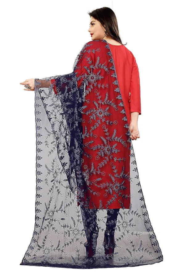 Women_Designer_Nylon_Net_Embroidered_Dupatta