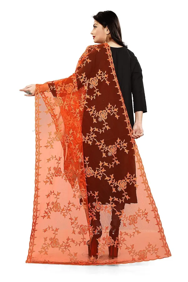 Women_Designer_Net_Embellished_Dupatta
