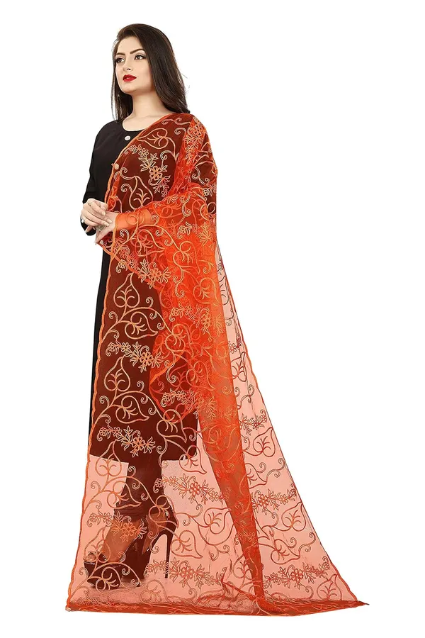 Women_Designer_Embellished_Net_Dupatta_For_Women_Girl_Free_Size