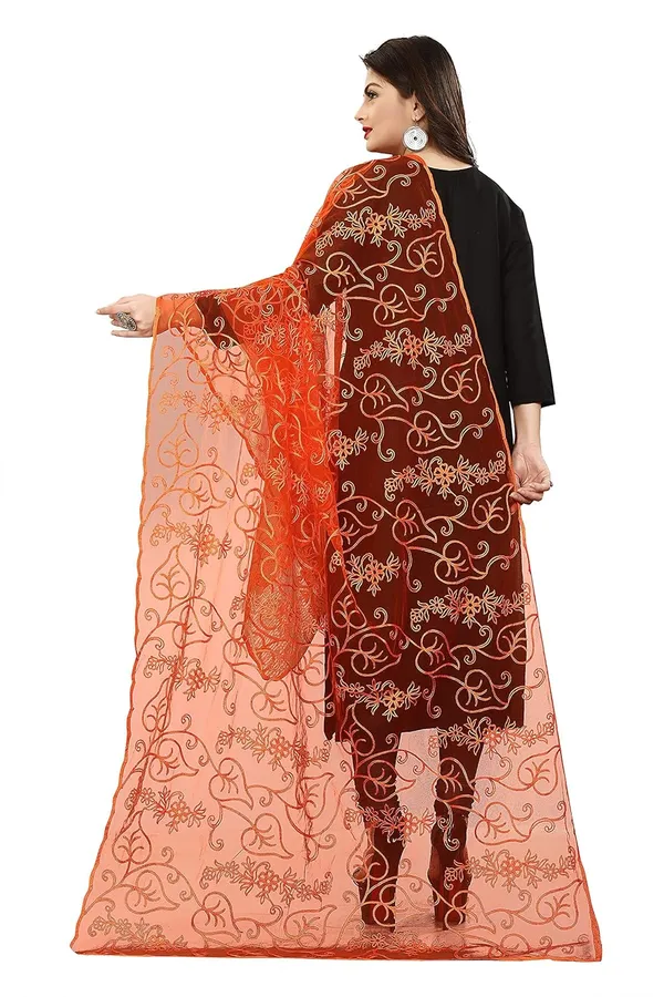 Women_Designer_Embellished_Net_Dupatta_For_Women_Girl_Free_Size