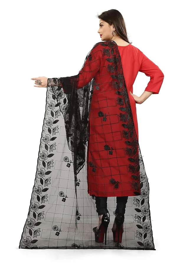Women_Designer_Net_Embroidered_Dupatta_For_Women_Girl_Free_Size