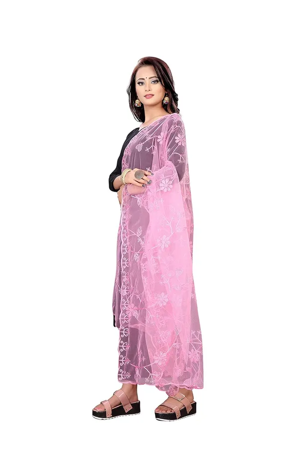 Designer_Women_Nylon_Net_Fancy_Embroidered_Dupatta_For_Women_Girl
