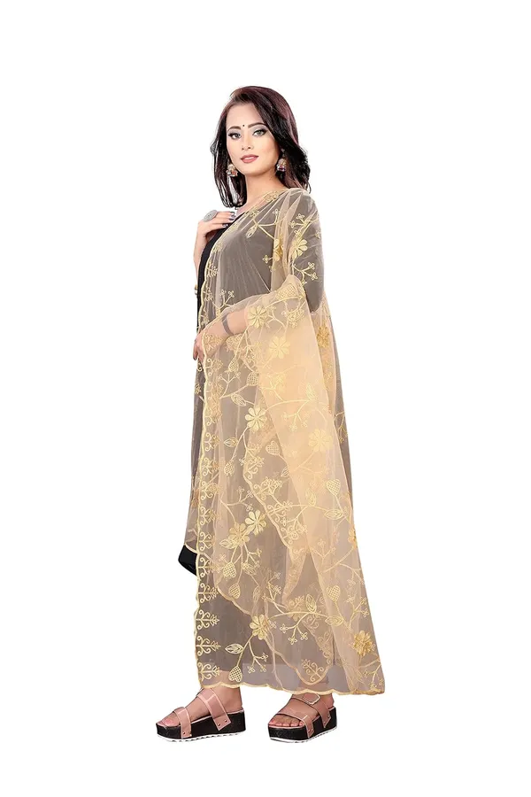 Designer_Women_Nylon_Net_Fancy_Embroidered_Dupatta_For_Women_Girl