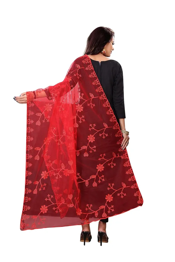 Designer_Women_Nylon_Net_Fancy_Embroidered_Dupatta_For_Women_Girl