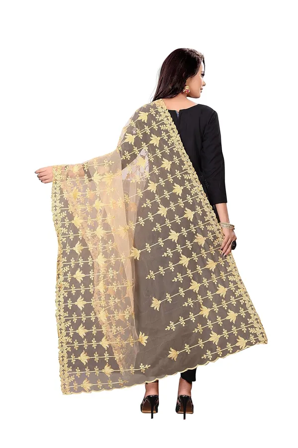 Designer_Women_Nylon_Net_Fancy_Embroidered_Dupatta_For_Women_Girl
