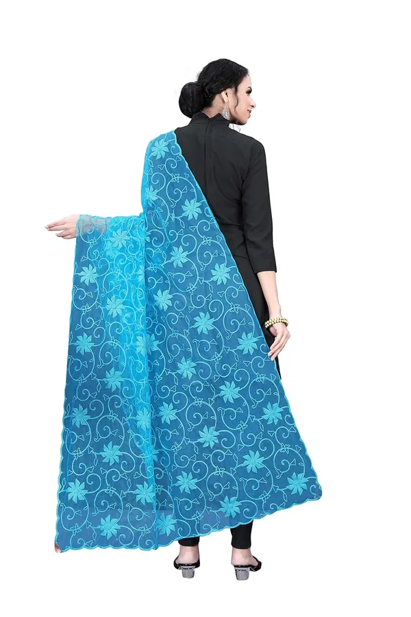 Designer_Women_Nylon_Net_Fancy_Embroidered_Dupatta_For_Women_Girl