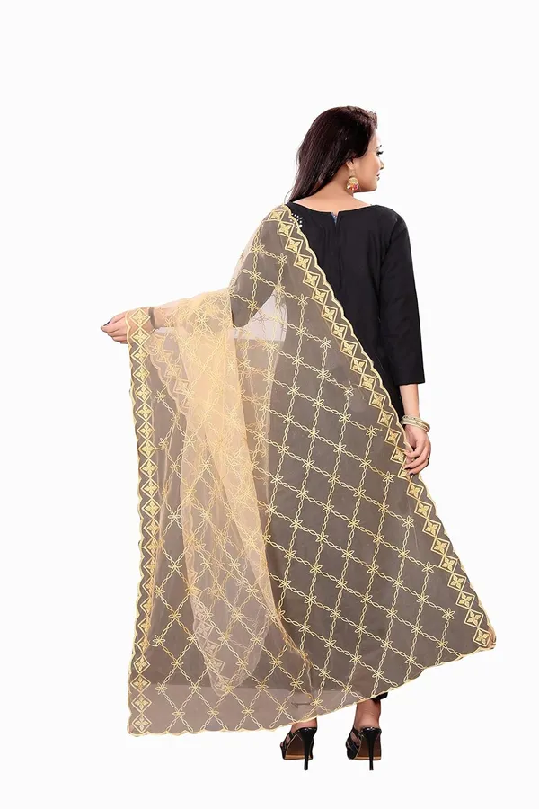 Designer_Women_Nylon_Net_Fancy_Embroidered_Dupatta_For_Women_Girl