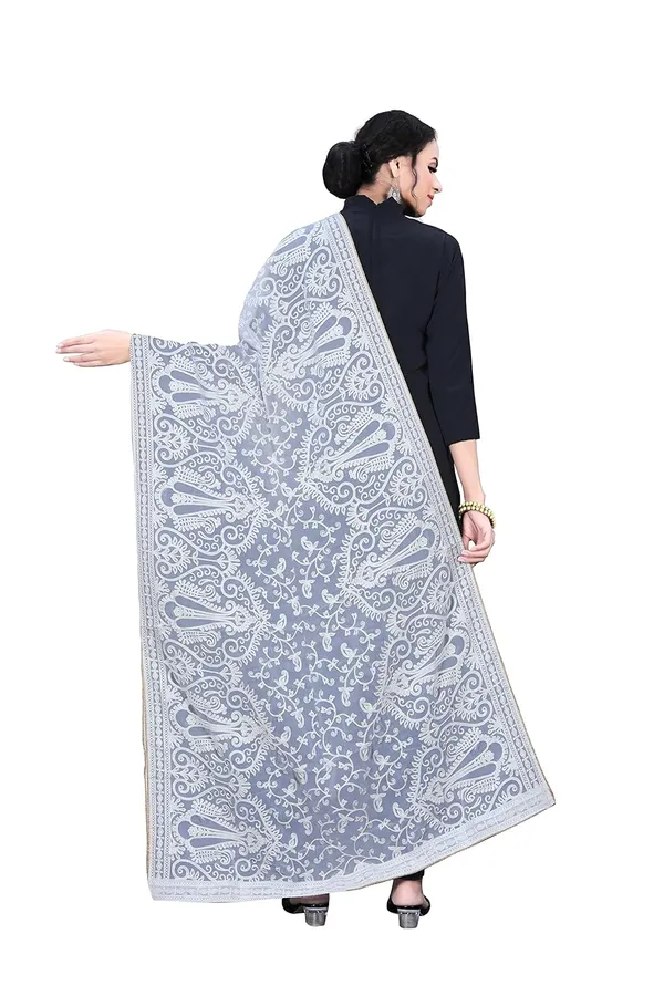 Designer_Women_Pure_Georgette_Kashmiri_Embroidered_Dupatta