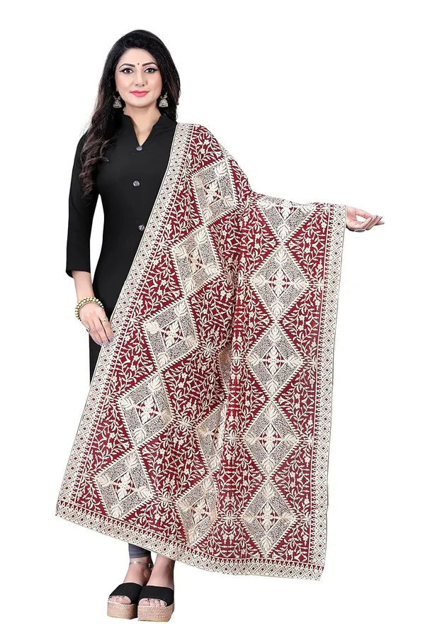 Trendy_Women_Pure_Georgette_Embroidered_Dupatta_For_Women_Girl_Nari