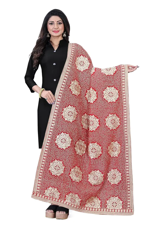 Trendy_Women_Pure_Georgette_Kashmiri_Embroidered_Dupatta_For_Women_Girl_Nari