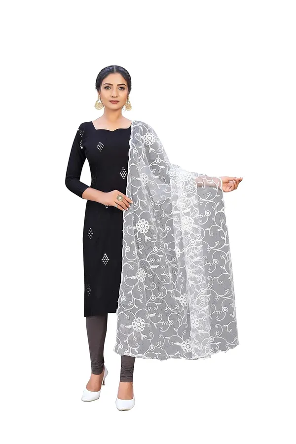 Designer_Women_Nylon_Net_Fancy_Embroidered_Dupatta_For_Women_Girl