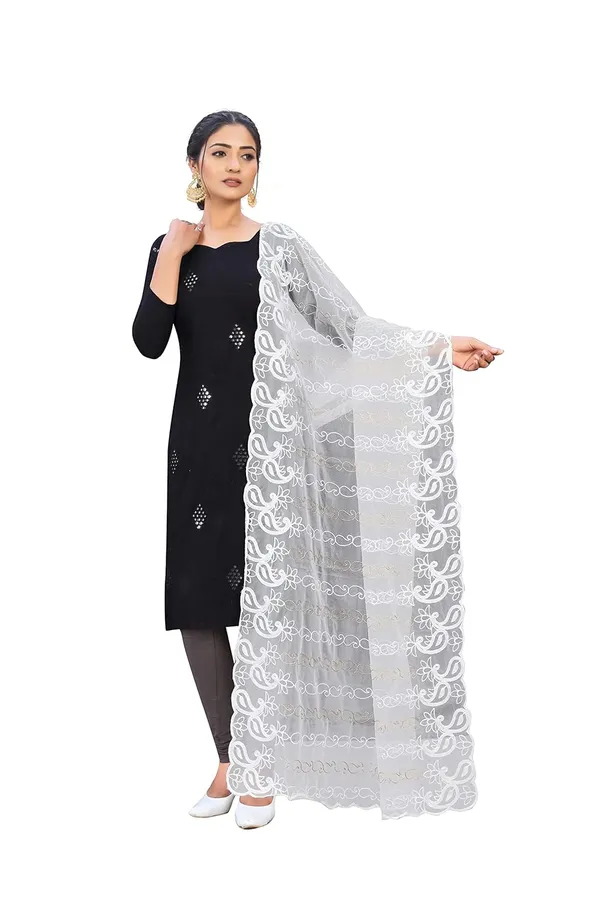 Designer_Women_Nylon_Net_Fancy_Embroidered_Dupatta_For_Women_Girl