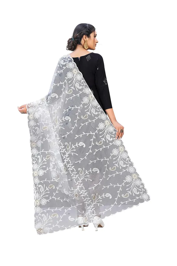 Designer_Women_Nylon_Net_Fancy_Embroidered_Dupatta_For_Women_Girl