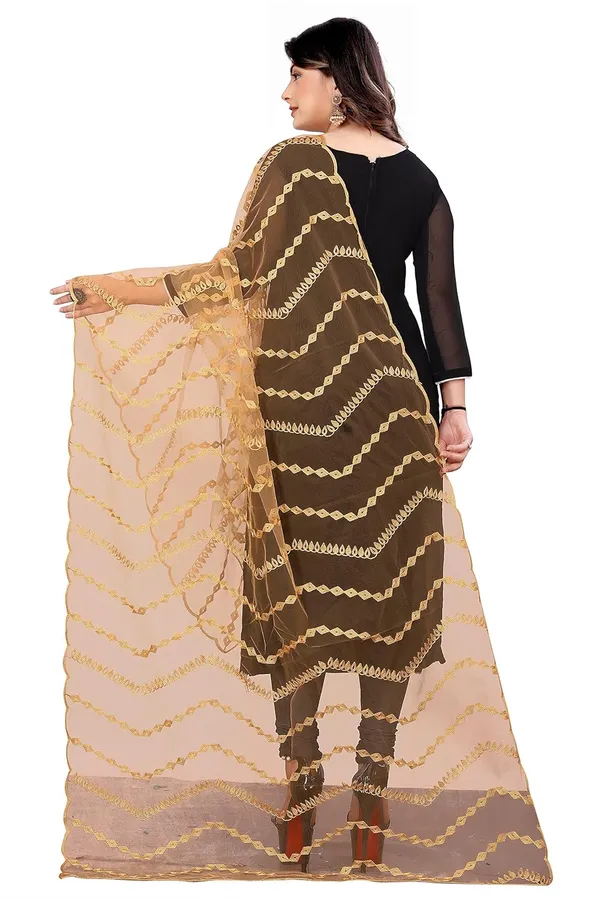 Designer_Women_Nylon_Net_Fancy_Embroidered_Dupatta_For_Women_Girl