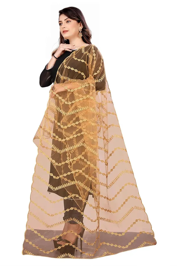 Designer_Women_Nylon_Net_Fancy_Embroidered_Dupatta_For_Women_Girl