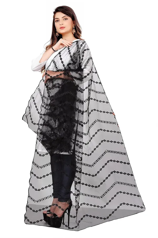 Designer_Women_Nylon_Net_Fancy_Embroidered_Dupatta_For_Women_Girl