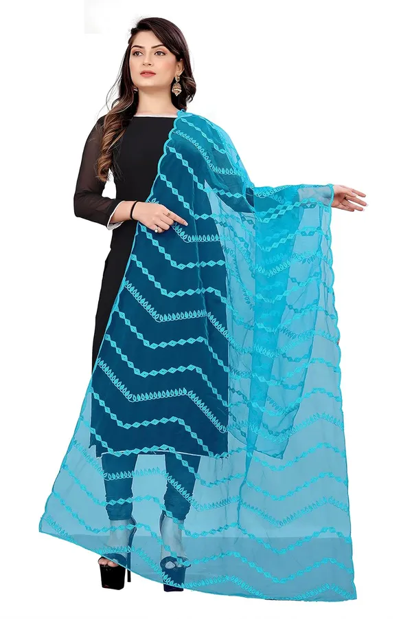 Designer_Women_Nylon_Net_Fancy_Embroidered_Dupatta_For_Women_Girl