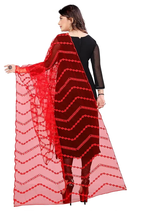 Designer_Women_Nylon_Net_Fancy_Embroidered_Dupatta_For_Women_Girl