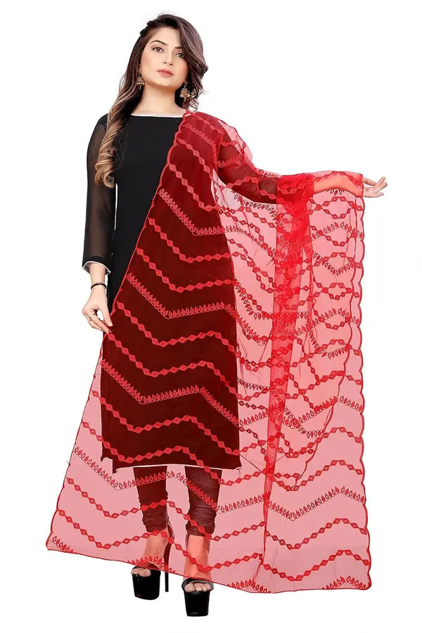 Designer_Women_Nylon_Net_Fancy_Embroidered_Dupatta_For_Women_Girl