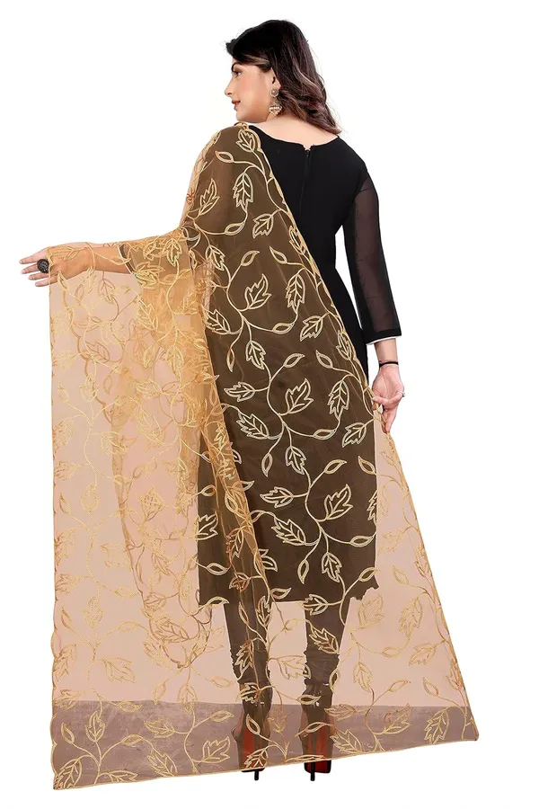 Product_Summary_Akshar_Llc_Designer_Women_Nylon_Net_Fancy_Embroidered_Dupatta_For_Women_Girl