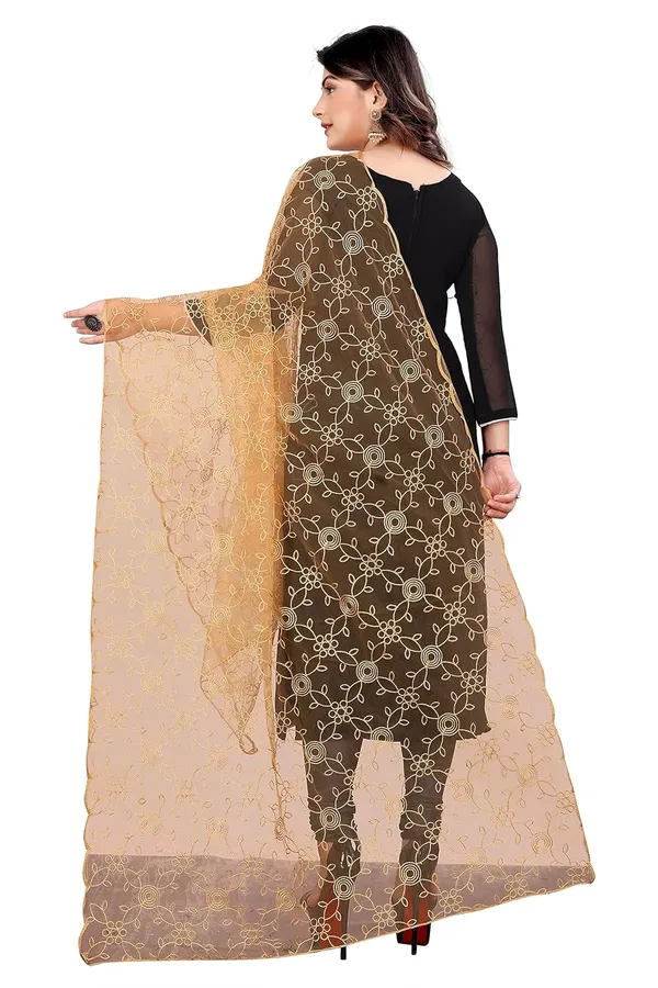 Designer_Women_Nylon_Net_Fancy_Embroidered_Dupatta_For_Women_Girl
