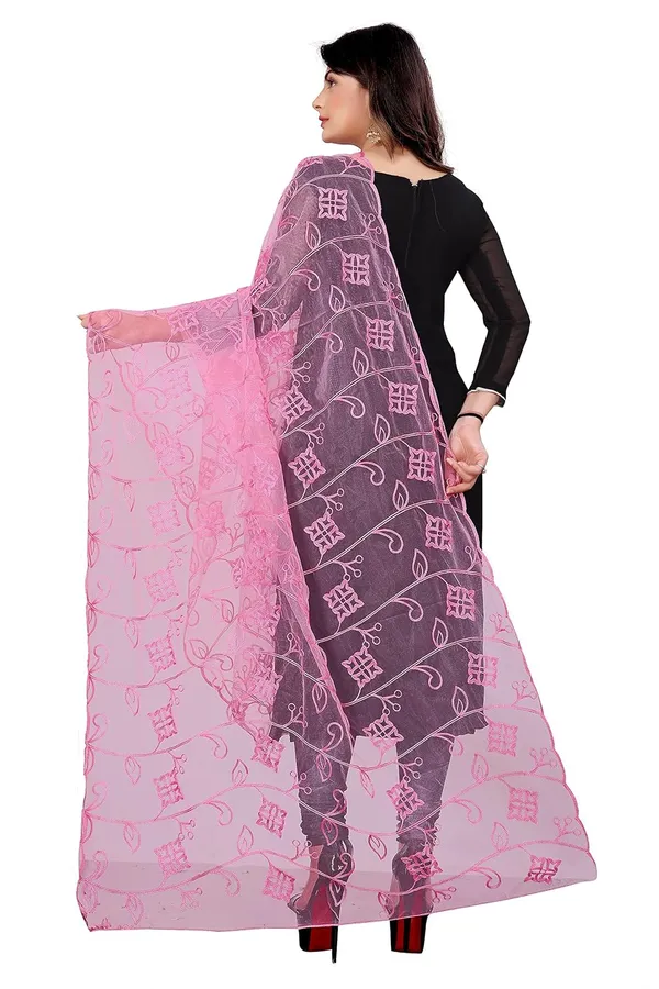 Designer_Women_Nylon_Net_Fancy_Embroidered_Dupatta_For_Women_Girl
