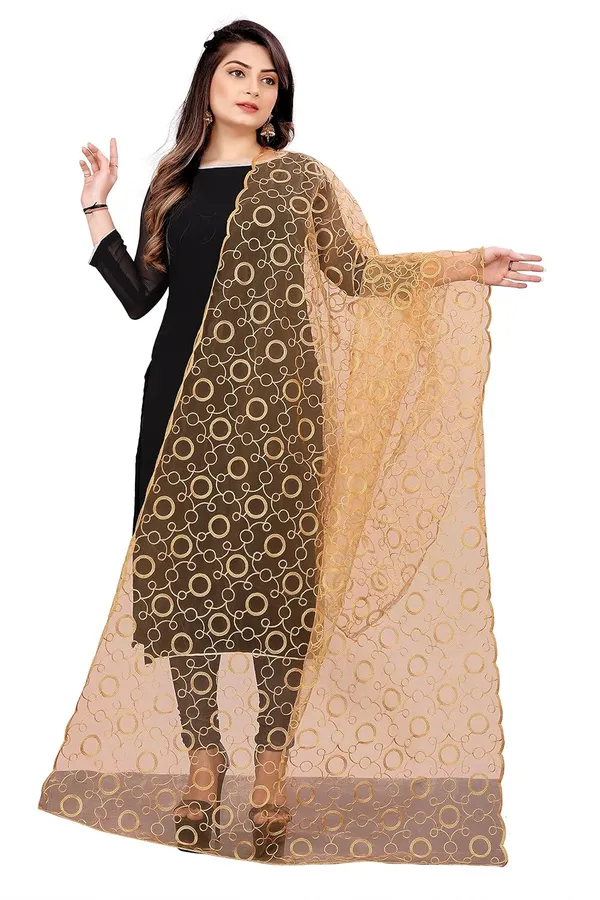 Designer_Women_Nylon_Net_Fancy_Embroidered_Dupatta_For_Women_Girl
