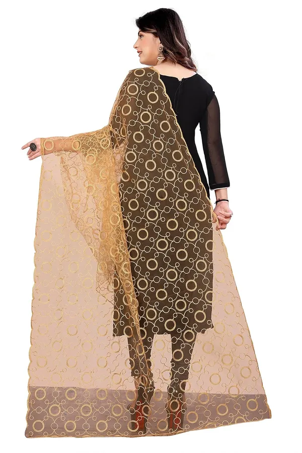 Designer_Women_Nylon_Net_Fancy_Embroidered_Dupatta_For_Women_Girl
